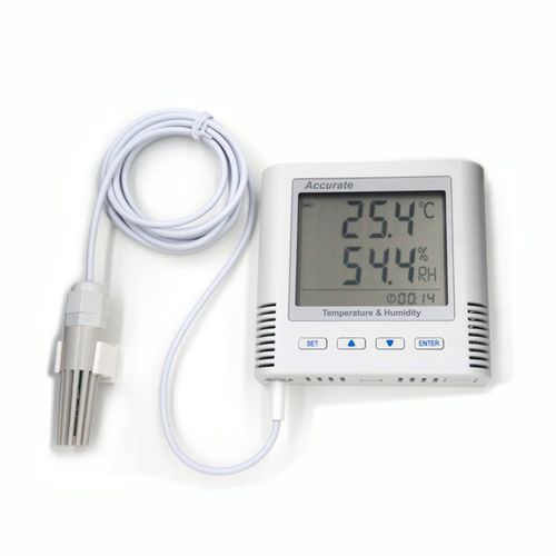 温湿度记录仪usb数据导出药店大棚仓库档案馆机房传感器精度高